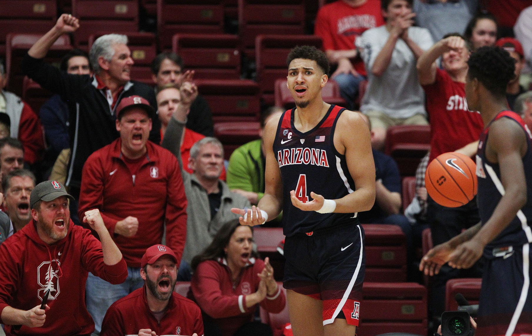 Arizona Wildcats 75, Stanford Cardinal 70